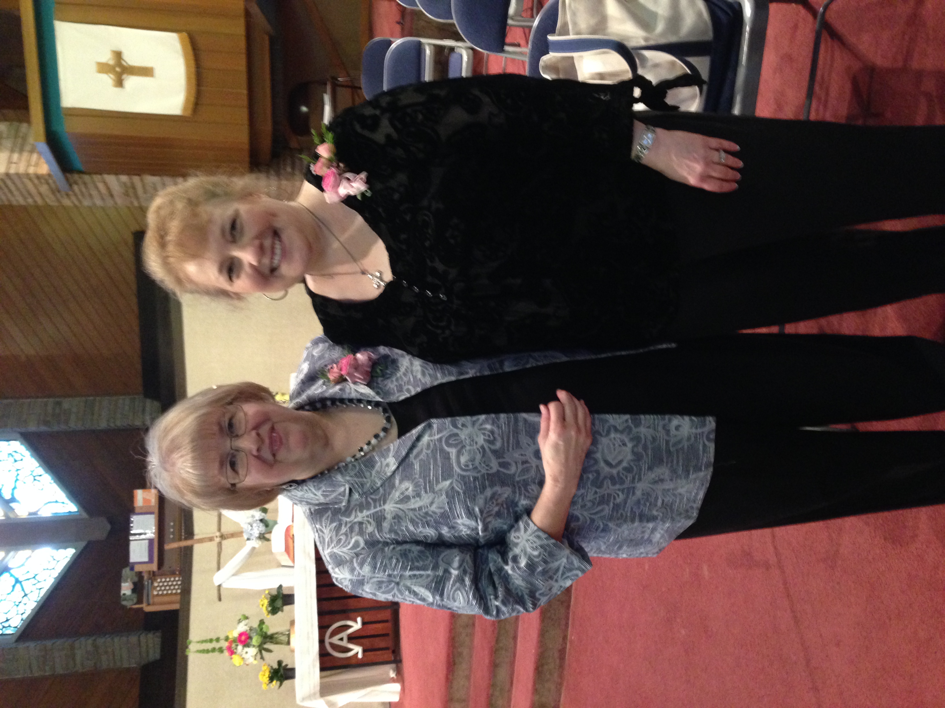 Ann Thomas and Ruth Elaine Schram