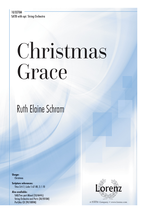 Christmas Grace sheet music cover