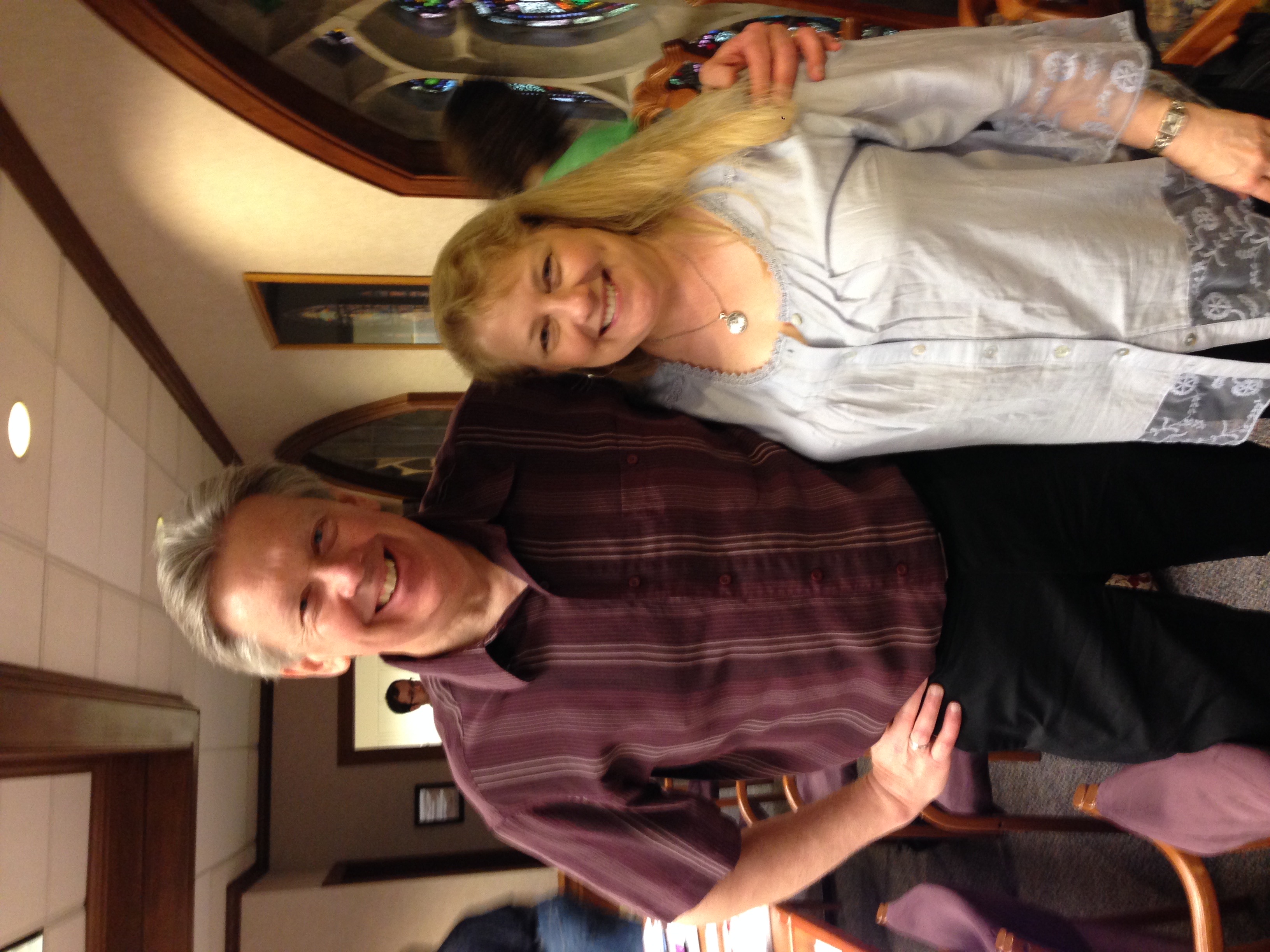 Lloyd Larson and Ruthie