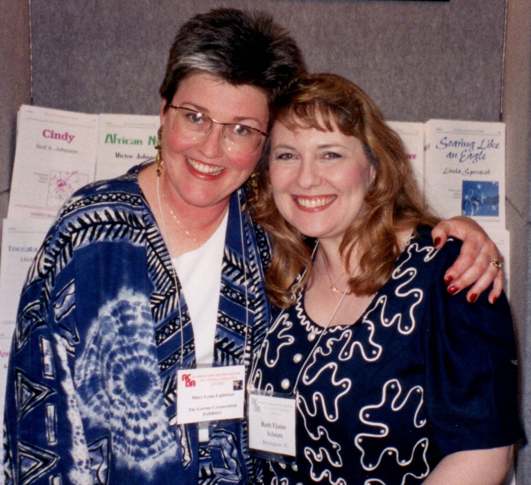 Mary Lynn Lightfoot and Ruthie